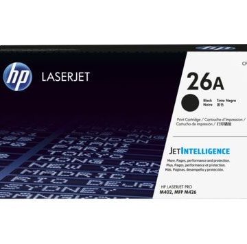 HP 26A Black Original LaserJet Toner Cartridge