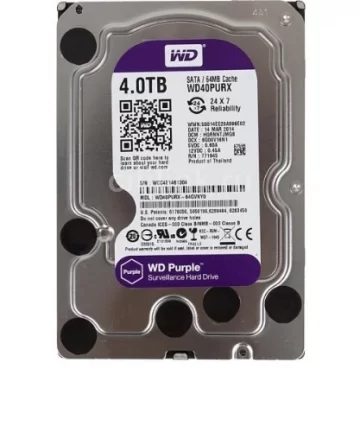 Western Digital Desktop Hard Drive 4TB Surveillance