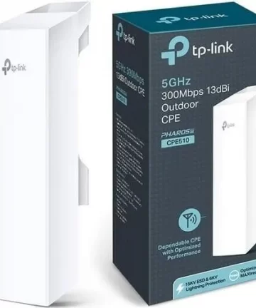 TP-Link Cpe510 5Ghz 300mbps Wifi 13dbi Outdoor Cpe 15km
