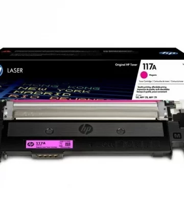 HP 117a Magenta Genuine Laser Toner Cartridge (w2073a)