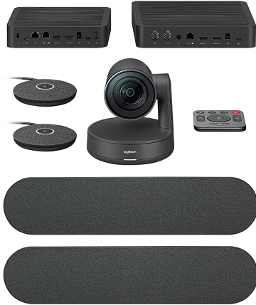 Logitech Rally Plus 960-001225 Premium Ultra-HD ConferenceCam System with Automatic Camera Control